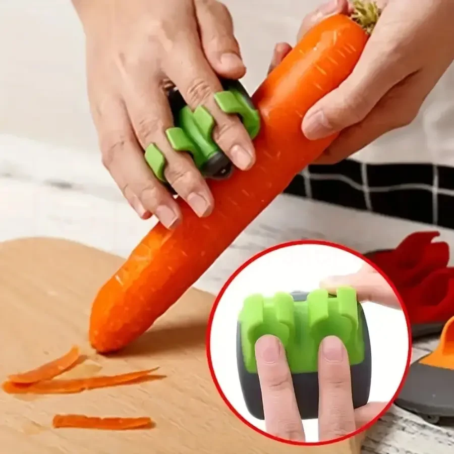 Stainless Steel Handheld Peeler – Effortless & Efficient