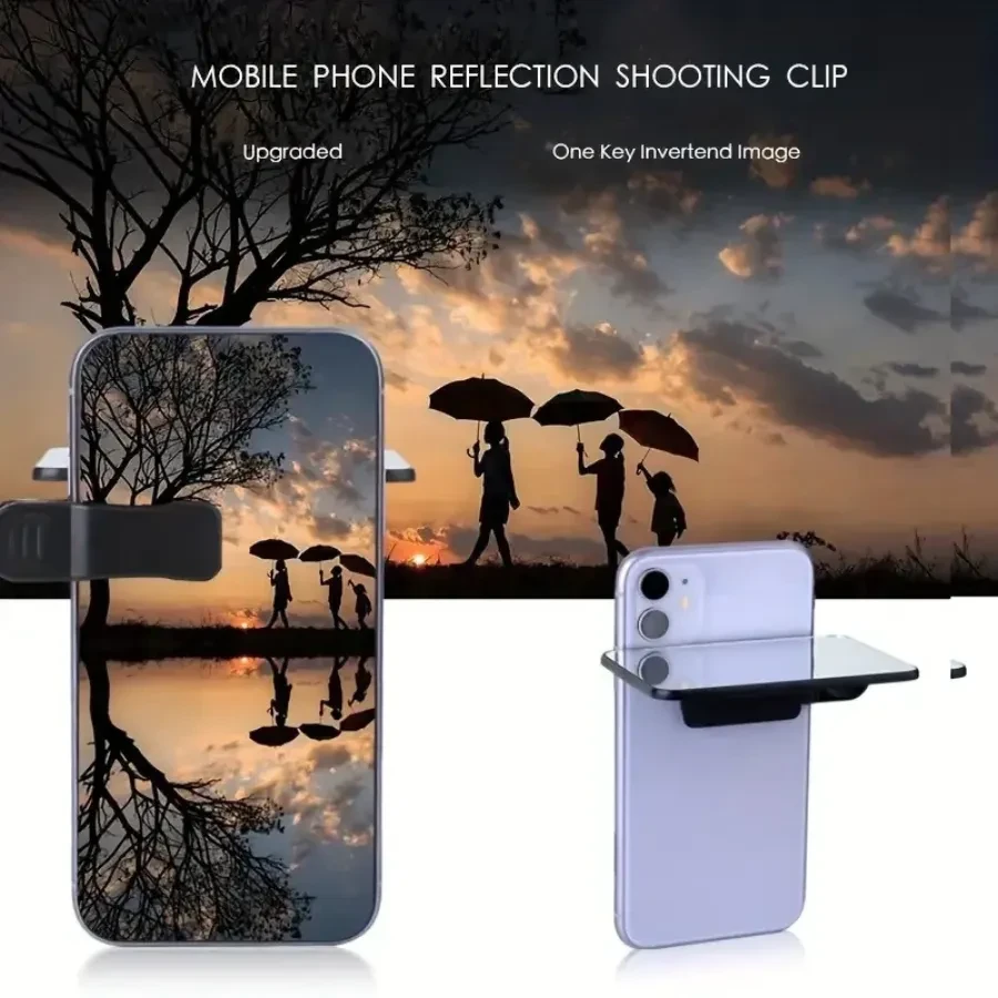 Smartphone Reflex Shooting Clip – Sky Lens Attachment for Unique Shots