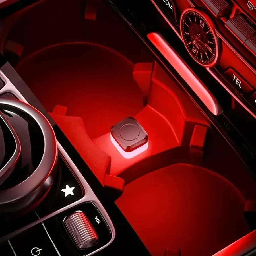 Mini USB Car LED Ambient Light – USB-Powered Atmosphere Lamp