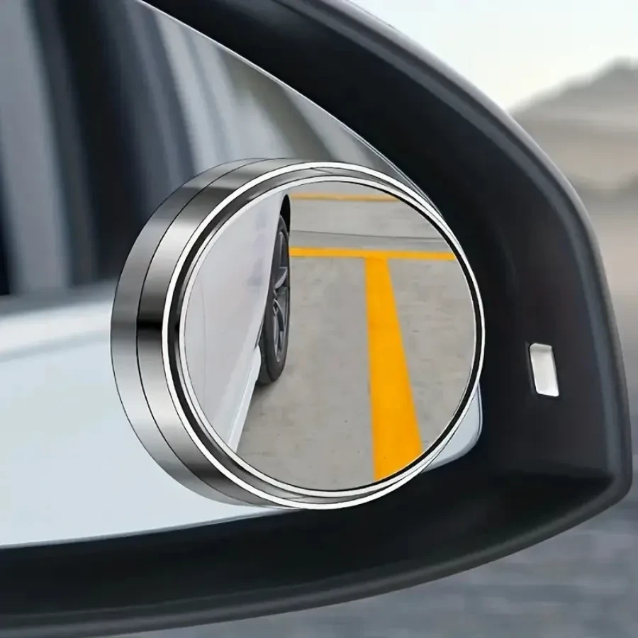 2pcs 360° Adjustable Blind Spot Mirror – Wide-Angle Rearview for Safe Driving