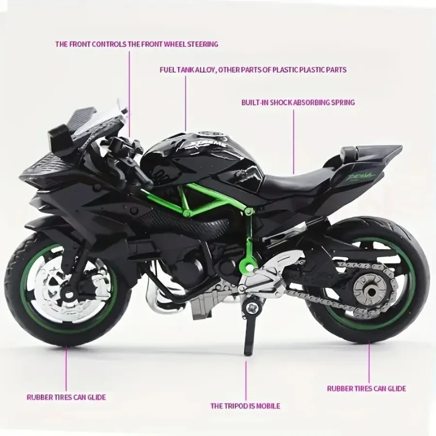 Motorcycle Toy Model Ornament