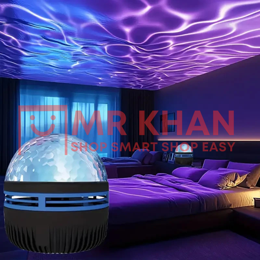 USB-Powered Water Ripple Effect Projector