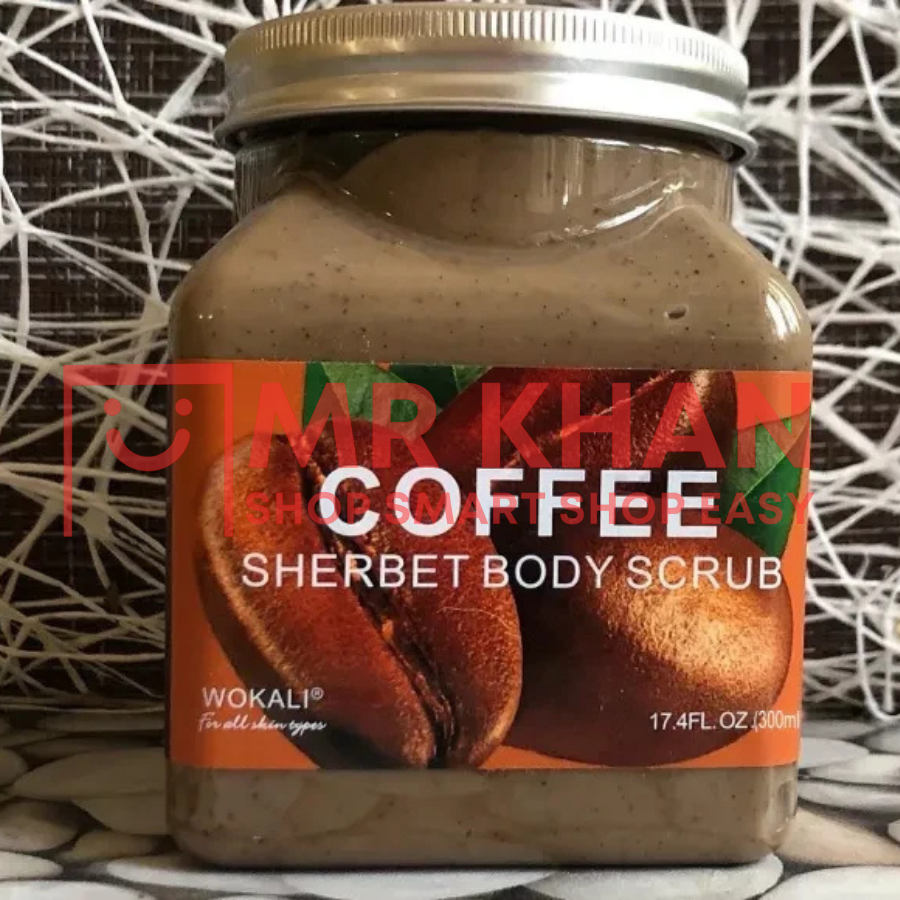 WOKALI Coffee Sherbet Body Scrub (350ml - WKL692)