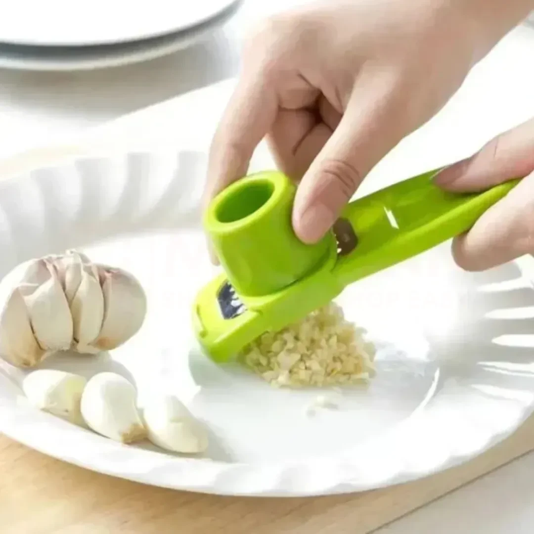 Garlic & Ginger Grinder – Easy Hand Press Kitchen Tool