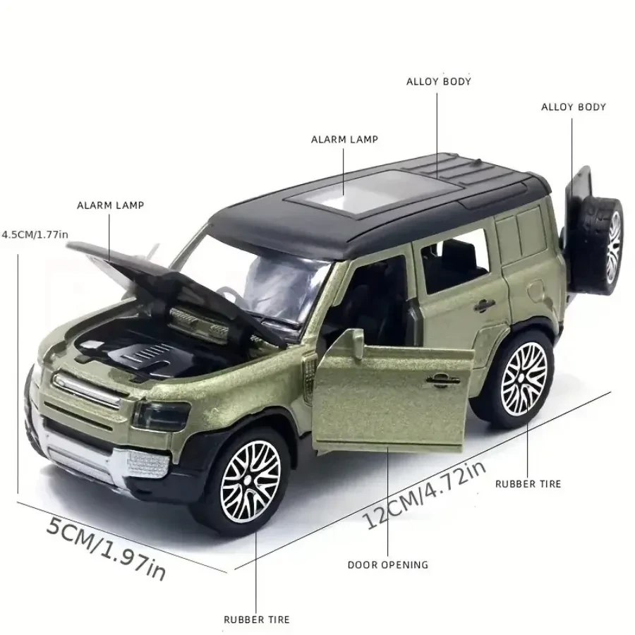Simulation Alloy Car Model with Open Door