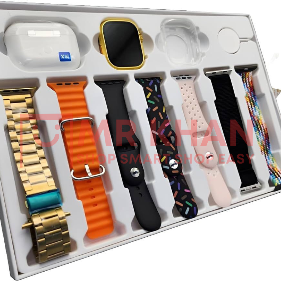 i20 Ultra Max Suit Smart Watch (10-in-1 Box)
