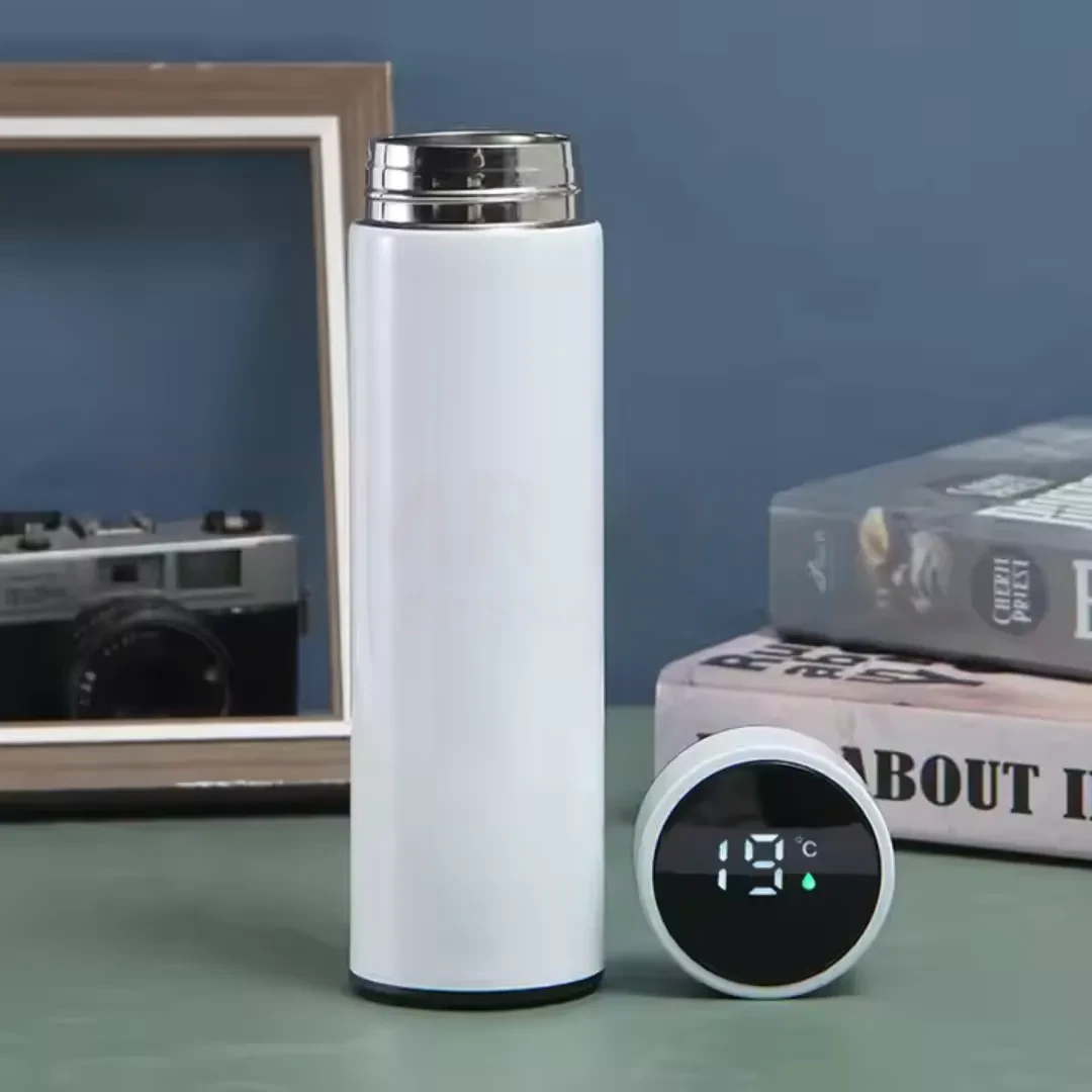 LED Temperature Display Vacuum Flask – Smart Stainless Steel Bottle