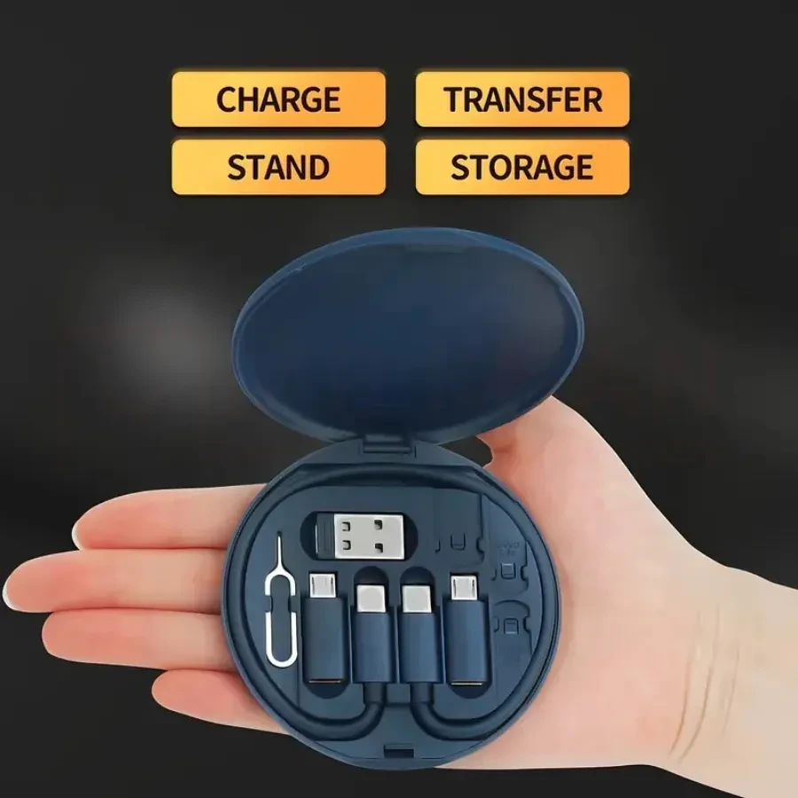 Multi USB Charging Adapter Cable Kit – 6-in-1 Conversion Set