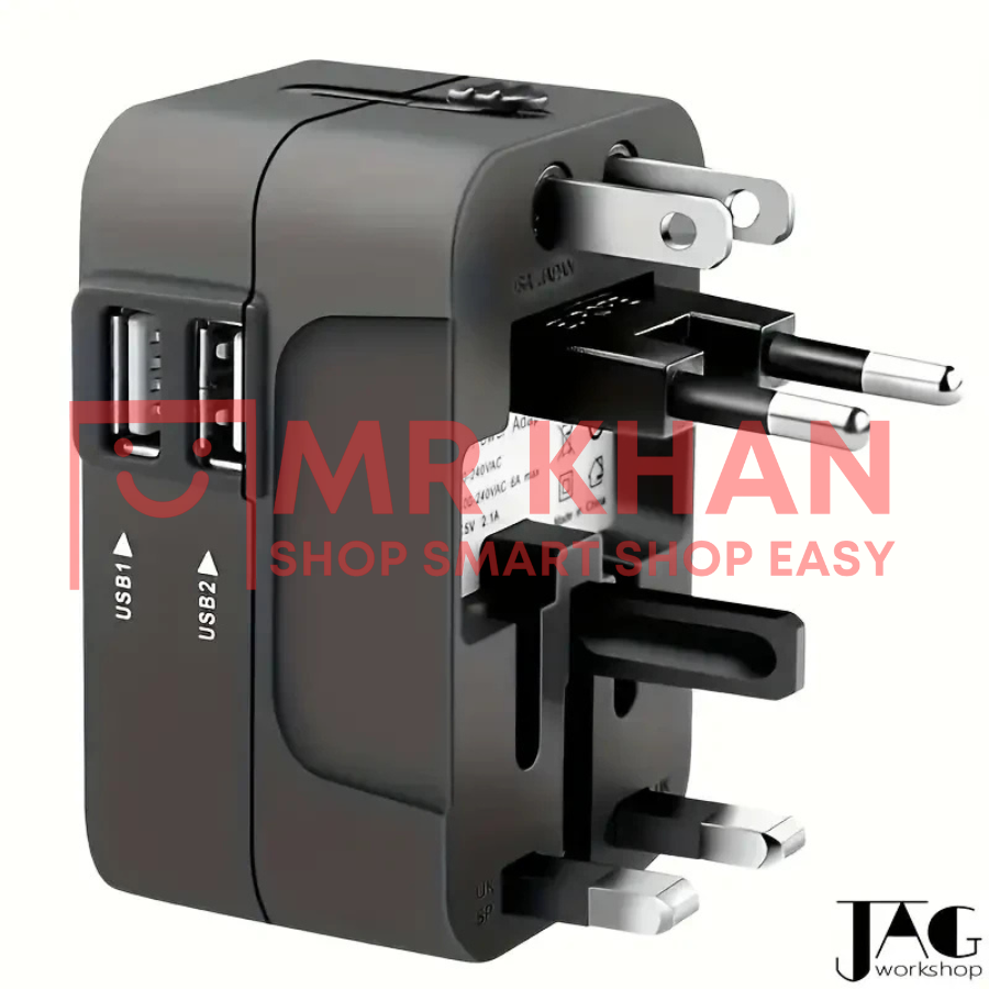 Universal Travel Adapter – Worldwide Compatibility
