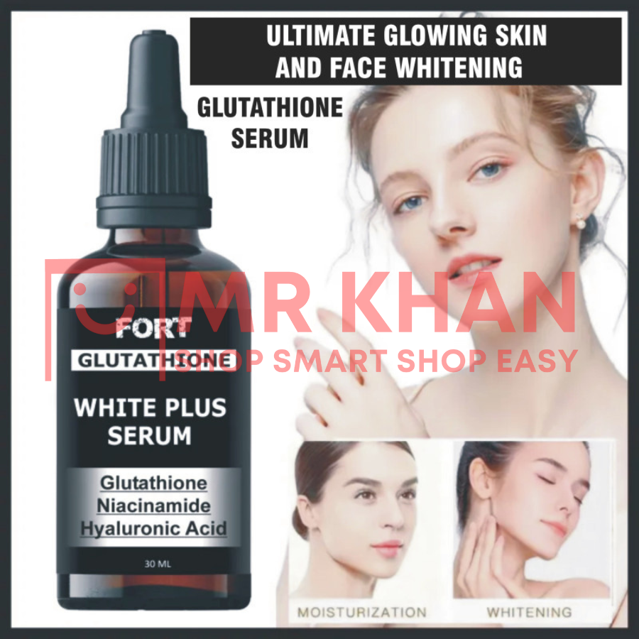 FORT Glutathione Face Serum – 30ml | Glow & Whitening Formula