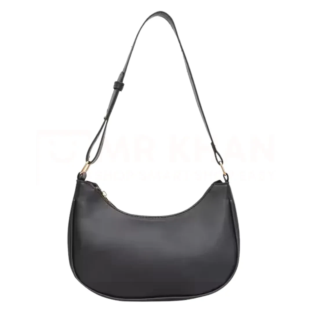 Crescent Moon Design Hobo Bag – Trendy & Compact