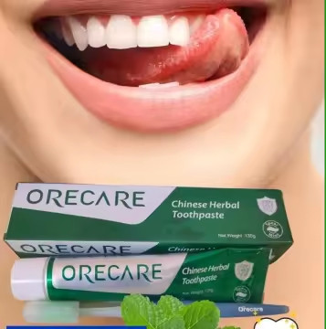 orecare toothpaste harbel