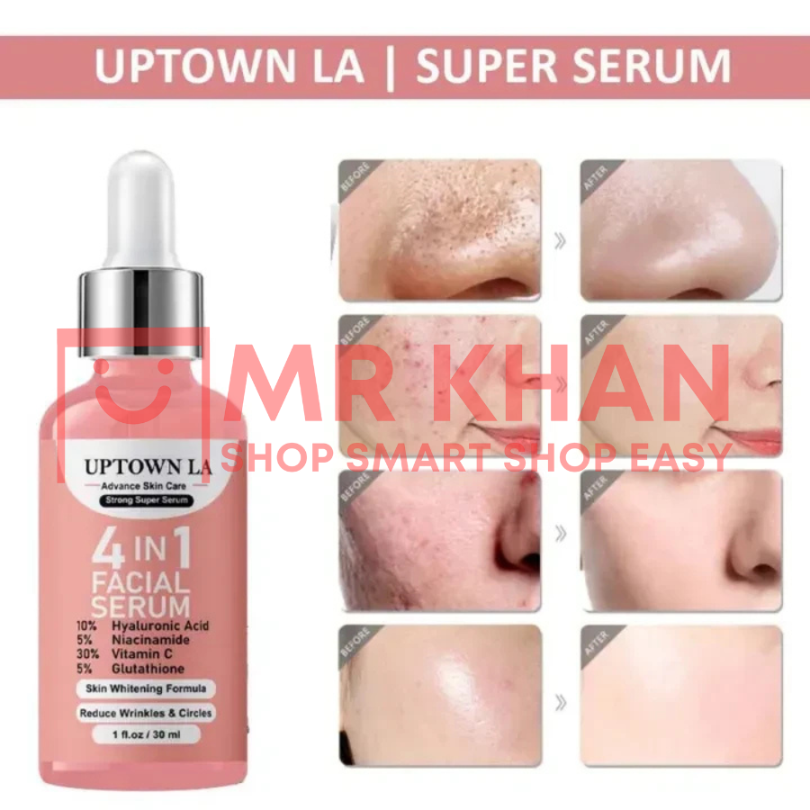 UPTOWN LA 4-in-1 Super Skin Glowing Serum – 30ml