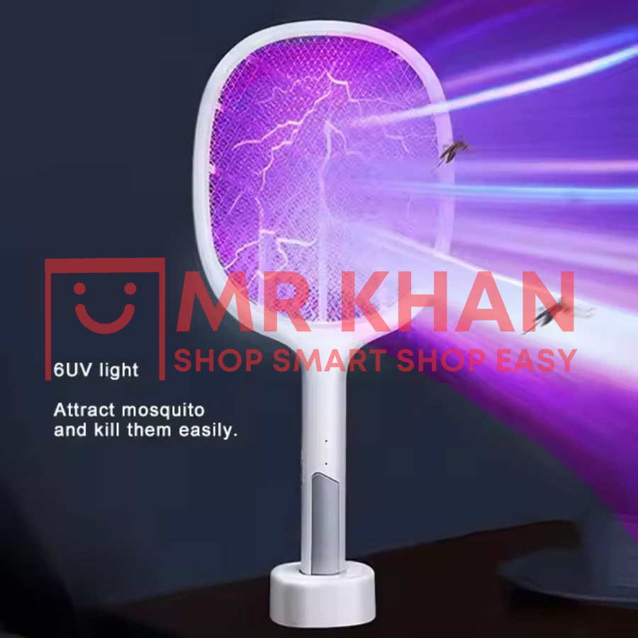 2-in-1 USB Rechargeable Mosquito Killer Lamp & Swatter