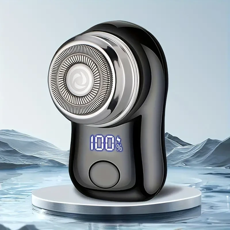 Compact Men's Electric Shaver – USB Charging & Portable Design