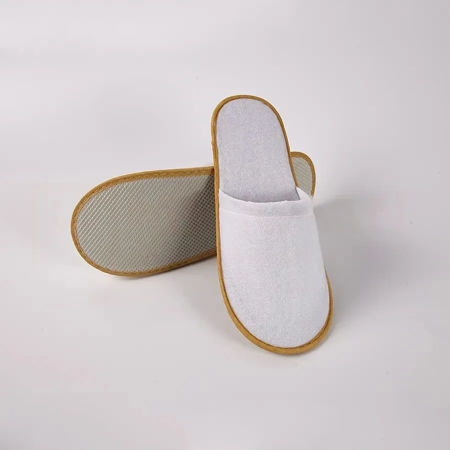 Hotel Spa Slippers – Anti-Slip, Closed-Toe, EVA Material