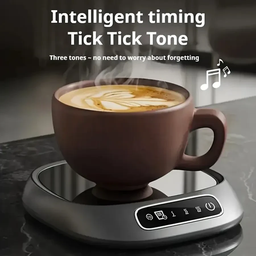 Smart Touch USB-Powered Coffee Cup Warmer – Keep Your Drinks Perfectly Warm!